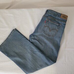 Levi's 545 Blue Jeans Boot Cut Womens Size 12S